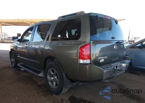 2005 Nissan Armada Se z USA, uszkodzony, nr VIN 5N1AA08A75N700117